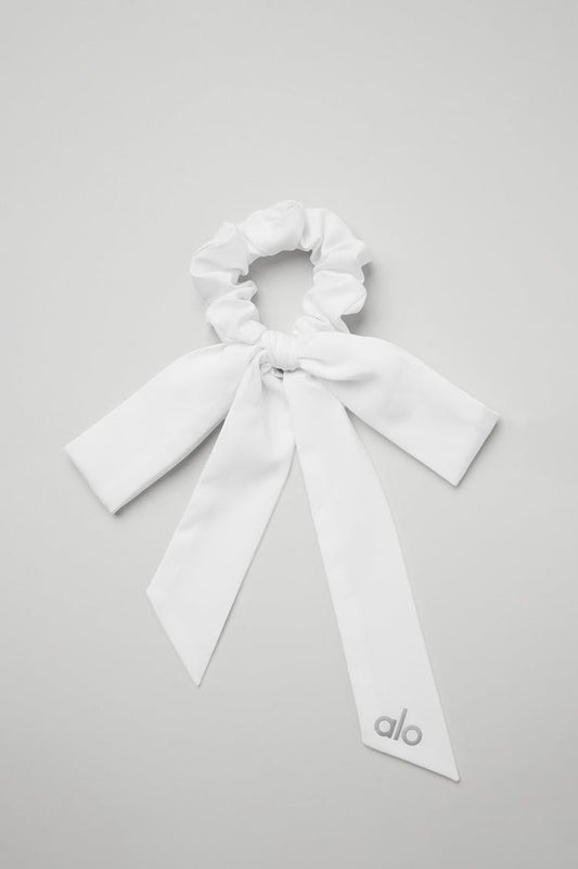 LOVE KNOTS TIE SCRUNCHIE