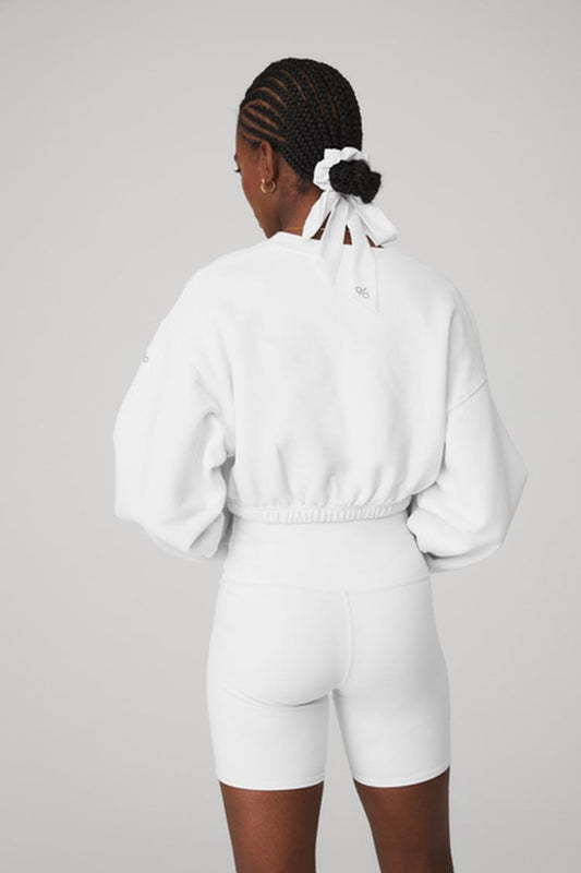 LOVE KNOTS TIE SCRUNCHIE