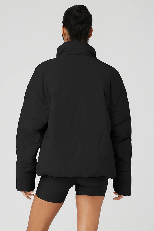STRETCH WOVEN STREET PUFFER