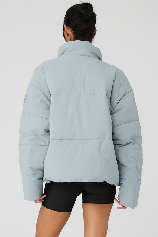 STRETCH WOVEN STREET PUFFER