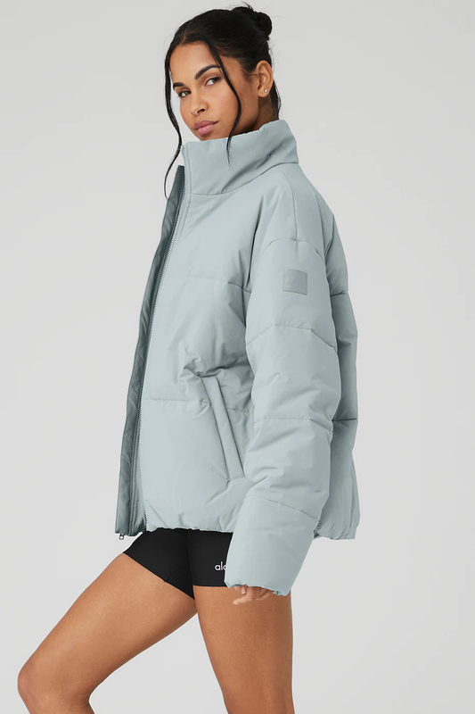 STRETCH WOVEN STREET PUFFER
