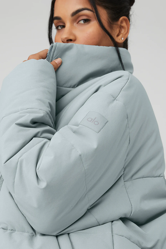 STRETCH WOVEN STREET PUFFER
