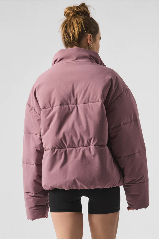 STRETCH WOVEN STREET PUFFER