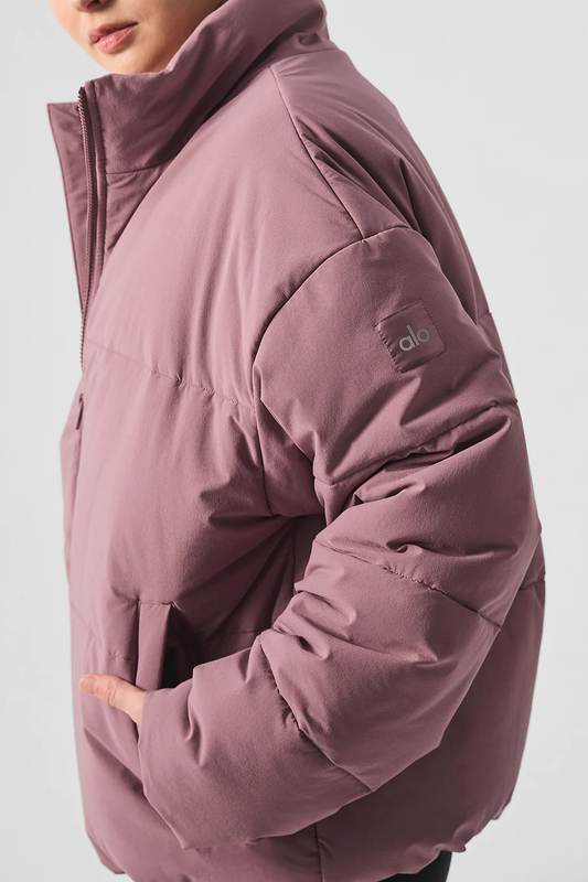 STRETCH WOVEN STREET PUFFER