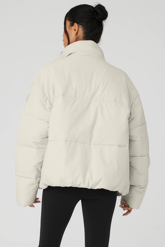 STRETCH WOVEN STREET PUFFER