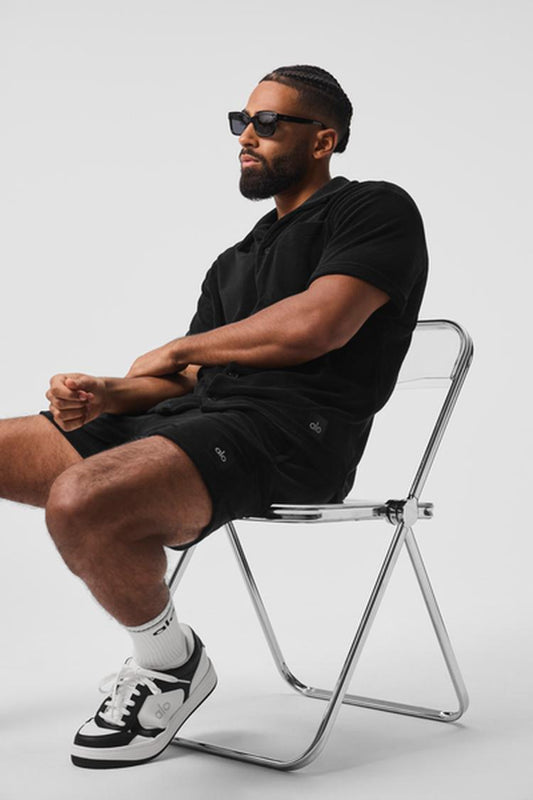 COASTAL TERRY BUTTON UP