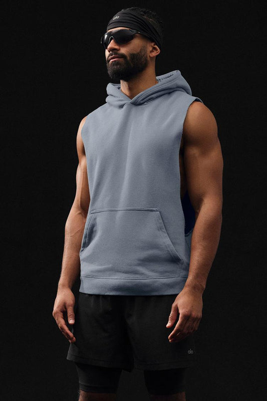 RENOWN SLEEVELESS HOODIE
