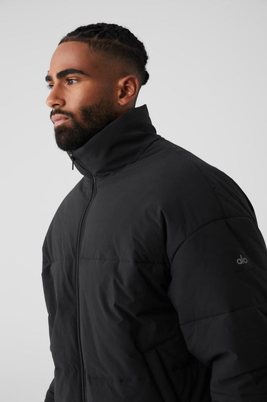 STRETCH WOVEN STREET PUFFER