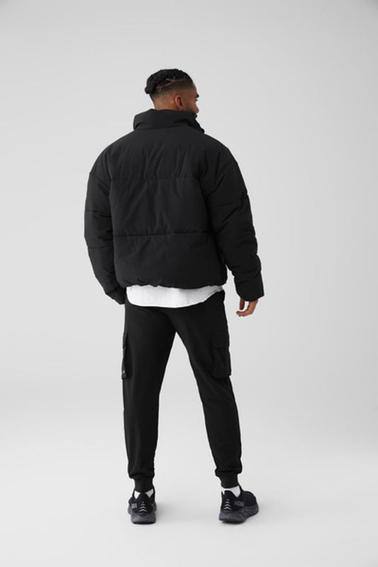 STRETCH WOVEN STREET PUFFER