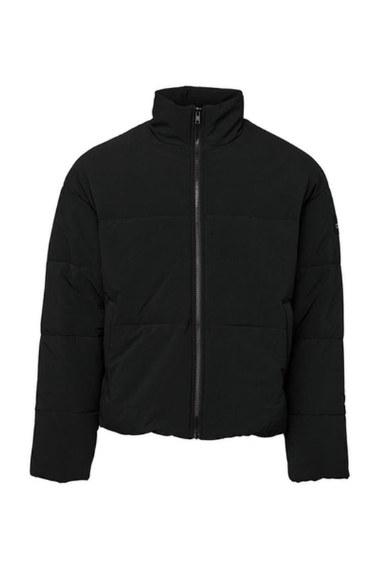 STRETCH WOVEN STREET PUFFER