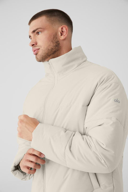 STRETCH WOVEN STREET PUFFER