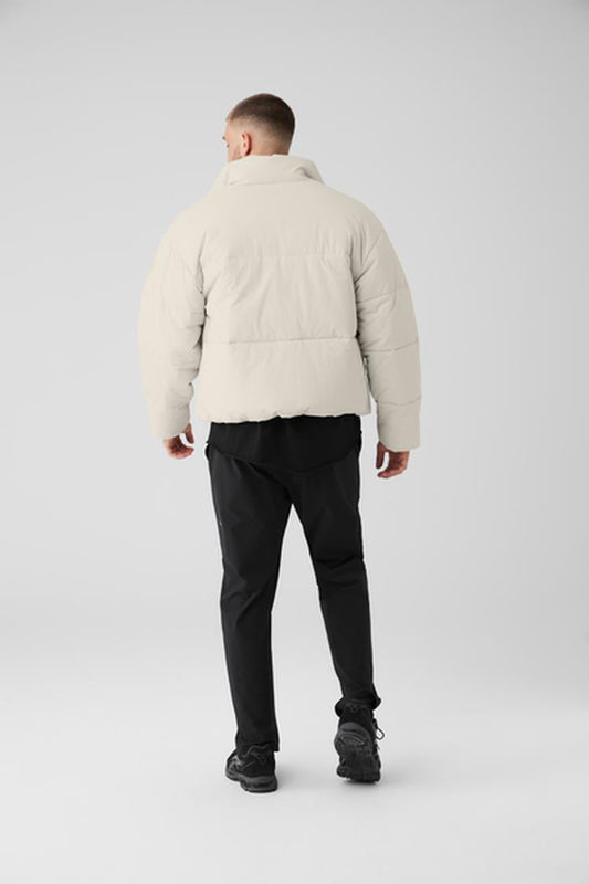 STRETCH WOVEN STREET PUFFER