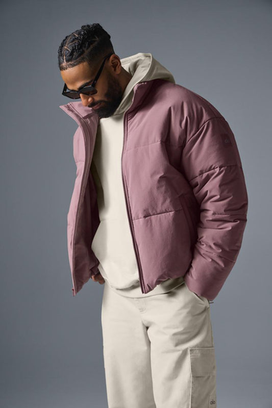 STRETCH WOVEN STREET PUFFER