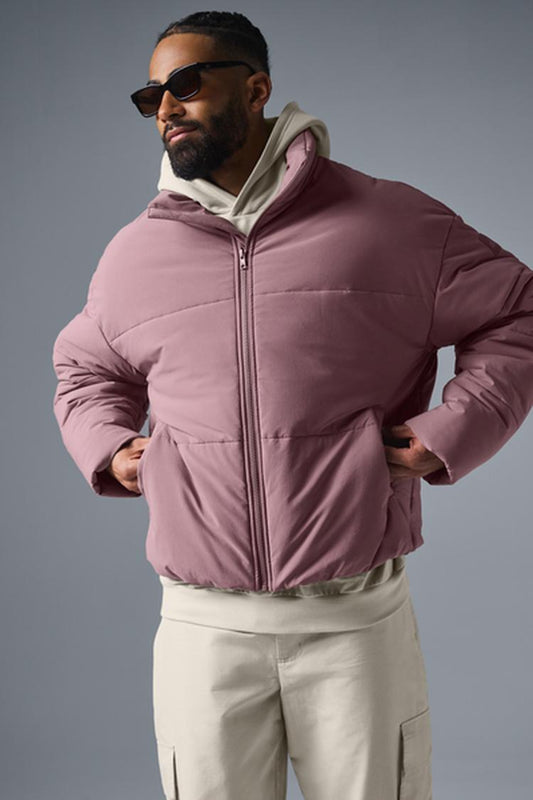 STRETCH WOVEN STREET PUFFER