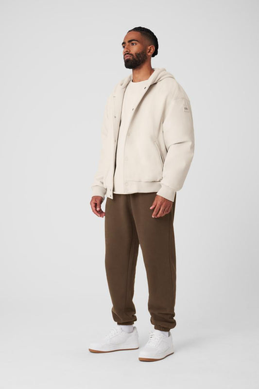 SELECT HOODED BOMBER JACKET