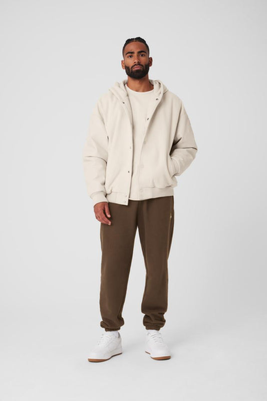 SELECT HOODED BOMBER JACKET