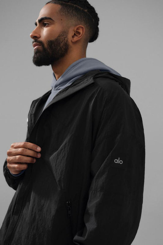 VANTAGE NYLON RIPSTOP TRACK JACKET