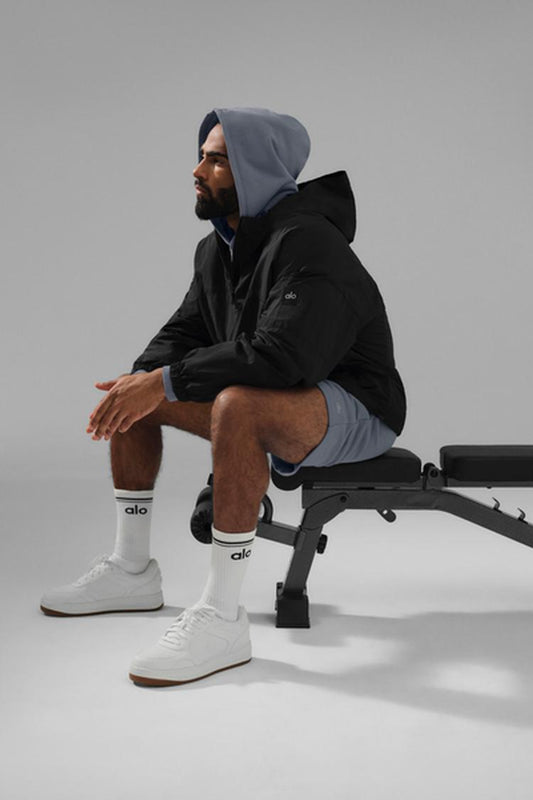 VANTAGE NYLON RIPSTOP TRACK JACKET