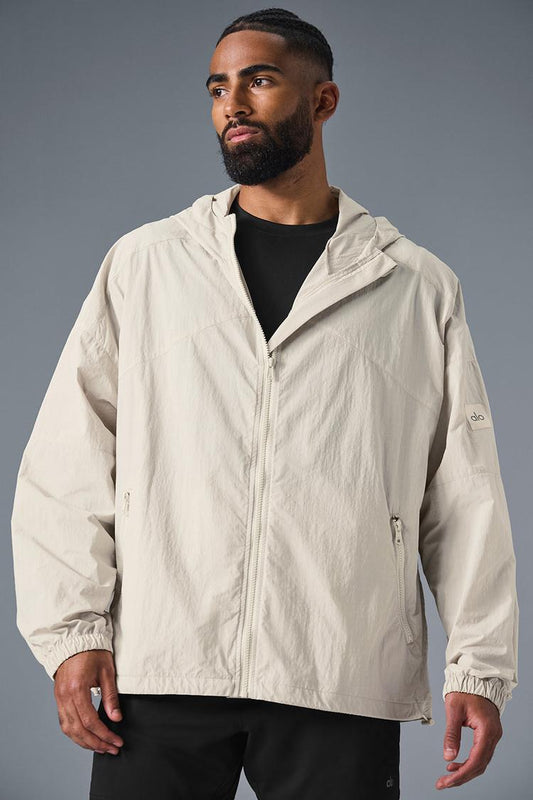 VANTAGE NYLON RIPSTOP TRACK JACKET