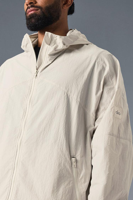 VANTAGE NYLON RIPSTOP TRACK JACKET