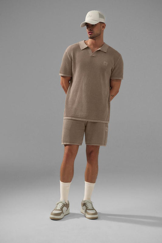 OPEN-KNIT SHORT
