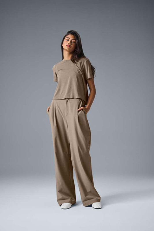 CROPPED ALL DAY SHORT SLEEVE