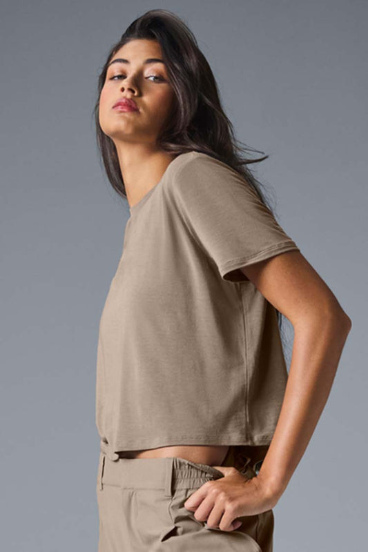 CROPPED ALL DAY SHORT SLEEVE