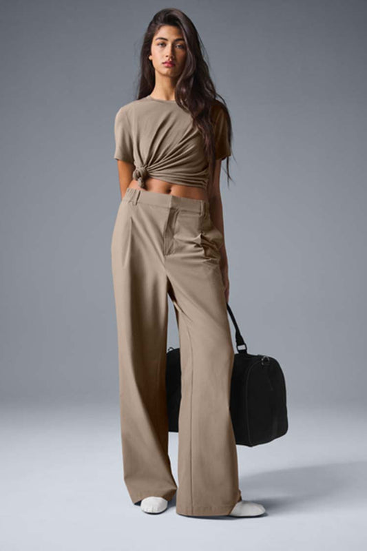 CROPPED ALL DAY SHORT SLEEVE