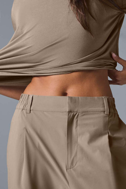 CROPPED ALL DAY SHORT SLEEVE