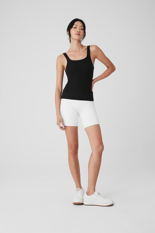 RIBBED SEA COAST SCOOP NECK TANK