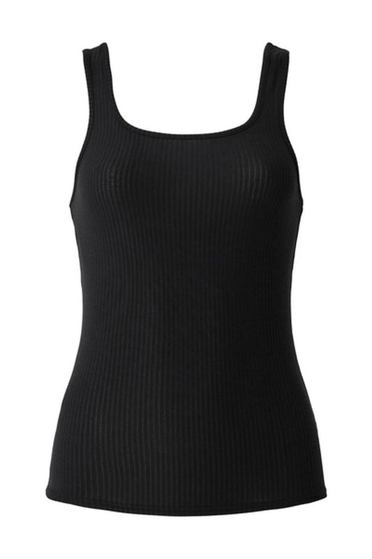 RIBBED SEA COAST SCOOP NECK TANK