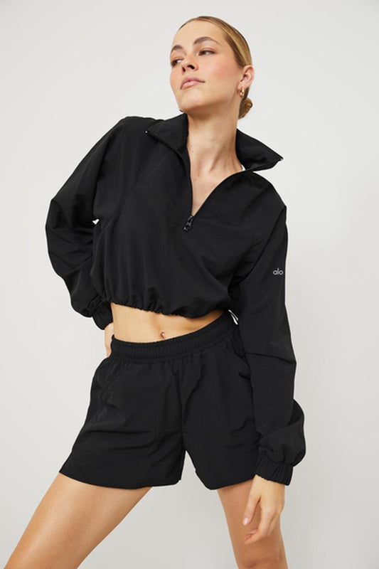 CROPPED 1/4 ZIP ALUMNI PULLOVER