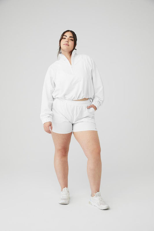 CROPPED 1/4 ZIP ALUMNI PULLOVER