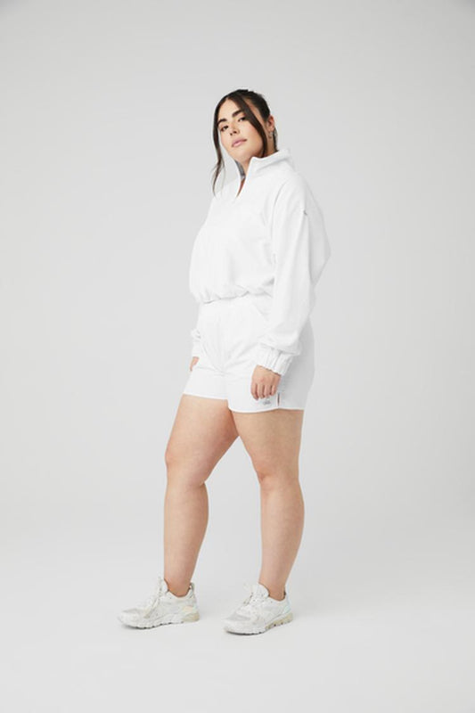 CROPPED 1/4 ZIP ALUMNI PULLOVER