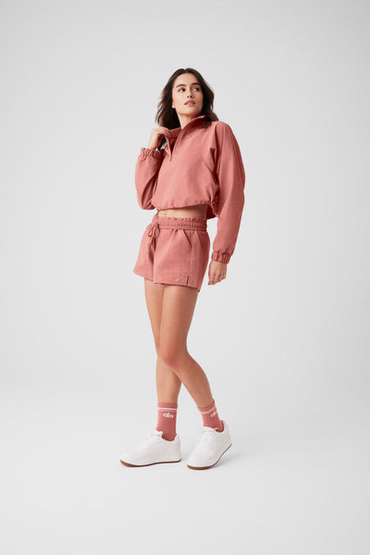 CROPPED 1/4 ZIP ALUMNI PULLOVER