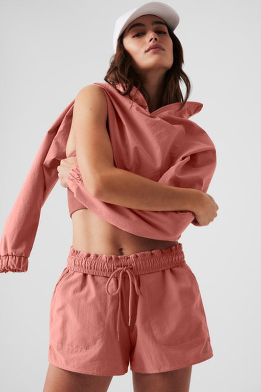 CROPPED 1/4 ZIP ALUMNI PULLOVER