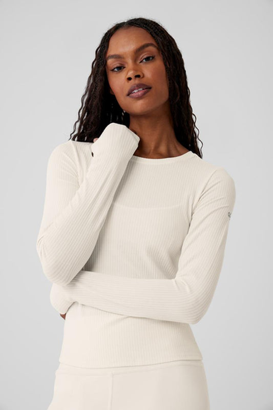 RIBBED SEA COAST LONG SLEEVE
