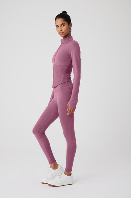 AIRBRUSH CORSET FULL ZIP JACKET