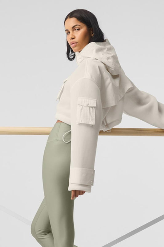 CROPPED ENGAGE CARGO PARKA