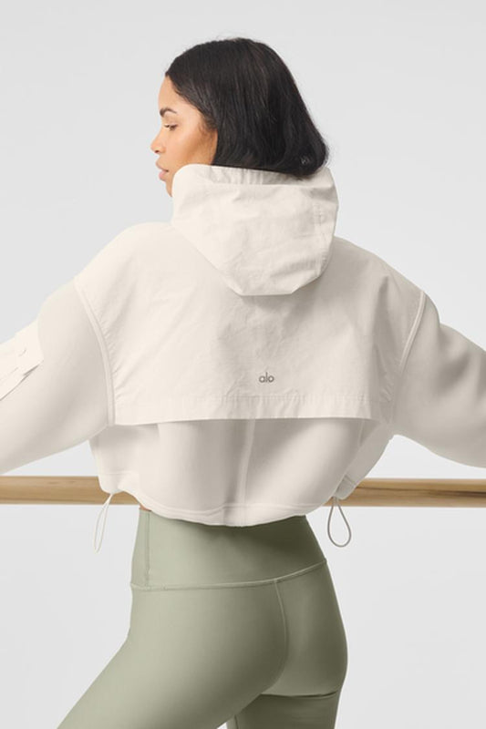 CROPPED ENGAGE CARGO PARKA