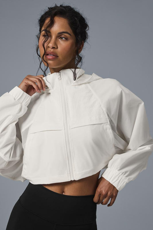 CROPPED PLAYMAKER JACKET