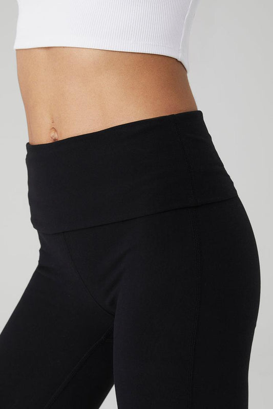 ALOSOFT FOLDOVER BOOTCUT LEGGING