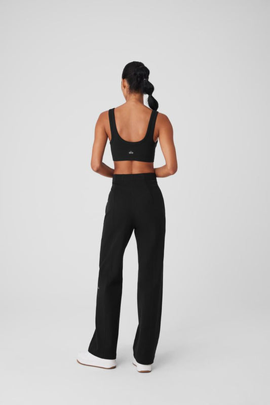 HIGH-WAIST ON POINT MOTO TROUSER