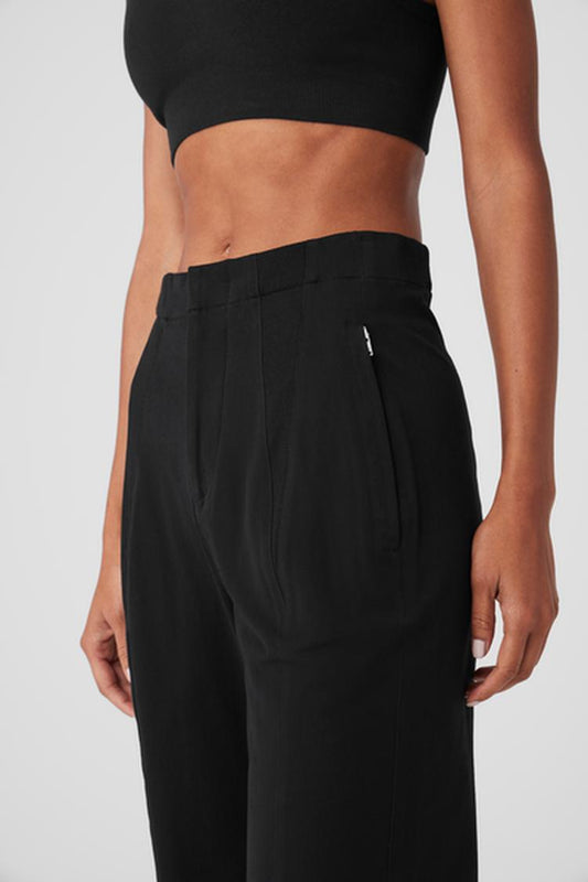 HIGH-WAIST ON POINT MOTO TROUSER