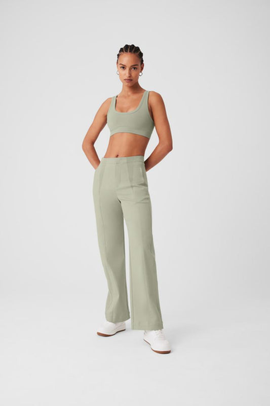 HIGH-WAIST ON POINT MOTO TROUSER