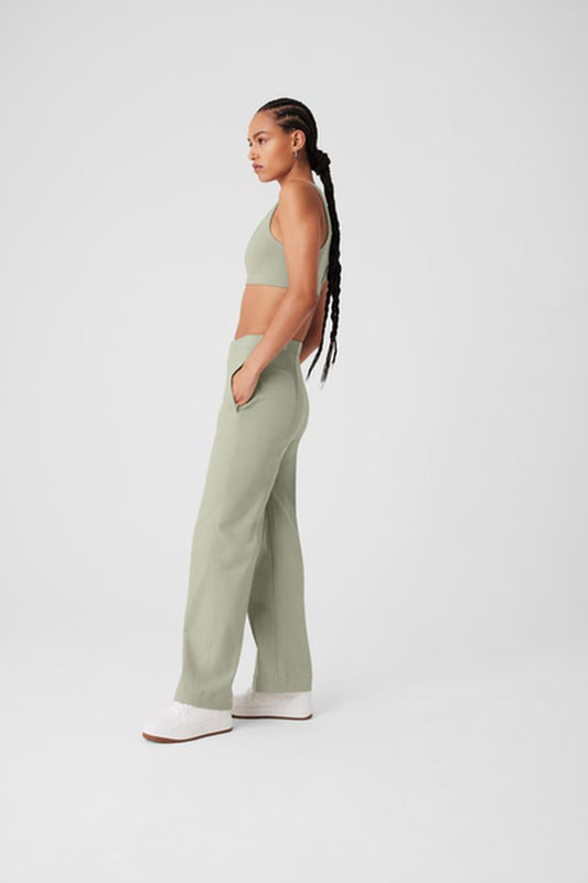 HIGH-WAIST ON POINT MOTO TROUSER