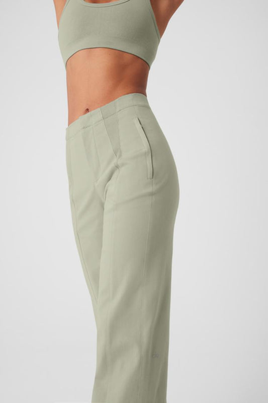 HIGH-WAIST ON POINT MOTO TROUSER