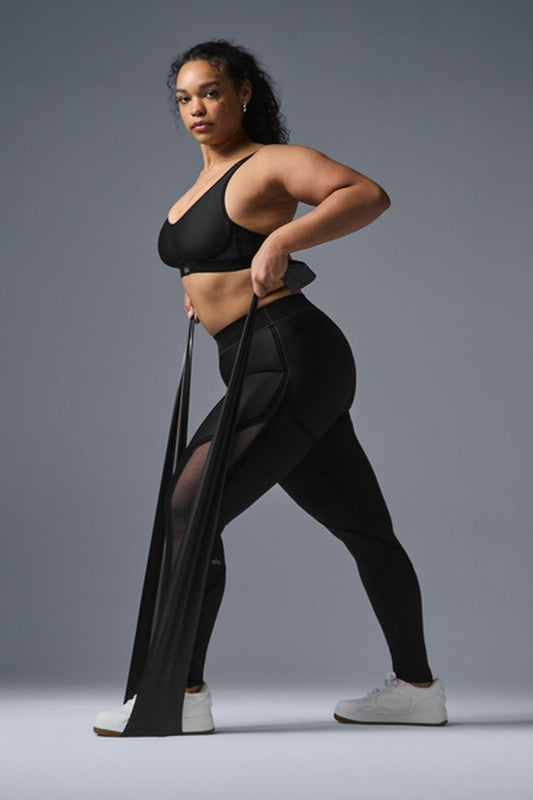 AIRLIFT MESH LINE UP HIGH-WAIST LEGGING