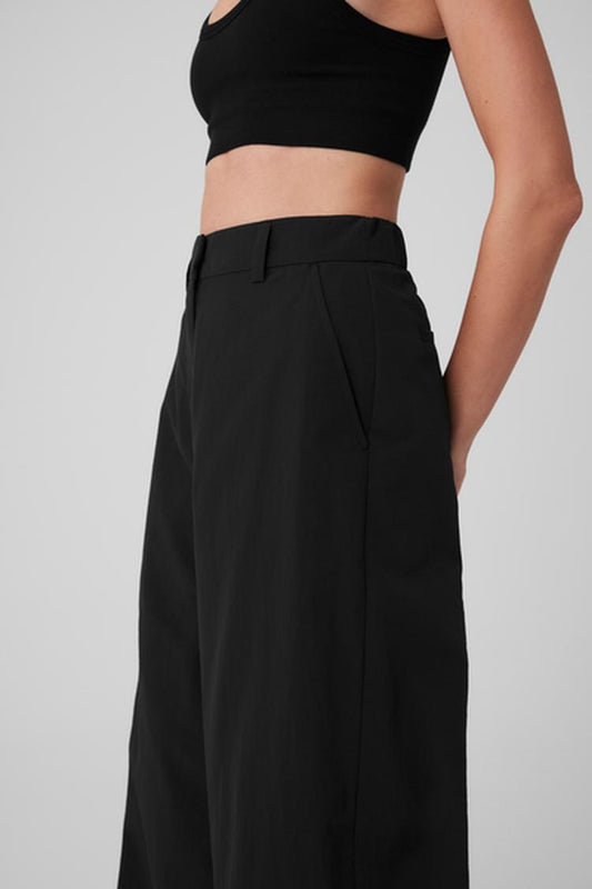 HIGH-WAIST STREET SMART TROUSER