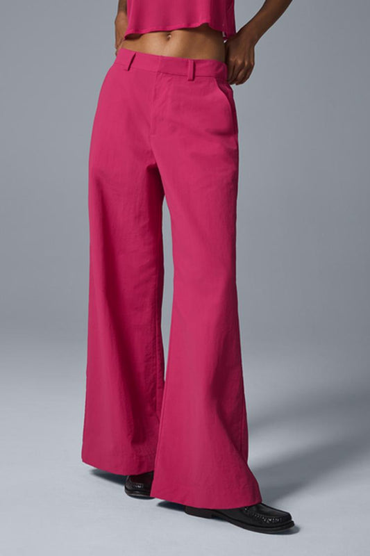 HIGH-WAIST STREET SMART TROUSER